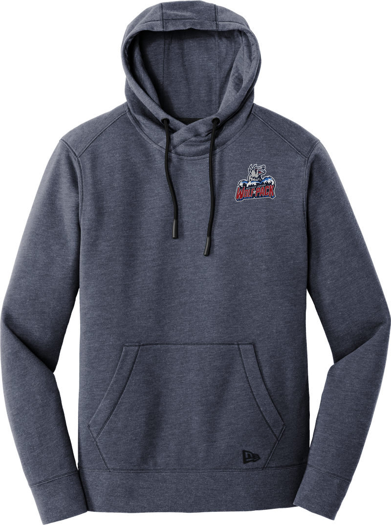 Hartford Jr. Wolfpack New Era Tri-Blend Fleece Pullover Hoodie