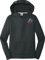 Hartford Jr. Wolfpack Youth Performance Fleece Pullover Hooded Sweatshirt