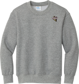 Mercer Chiefs Youth Core Fleece Crewneck Sweatshirt