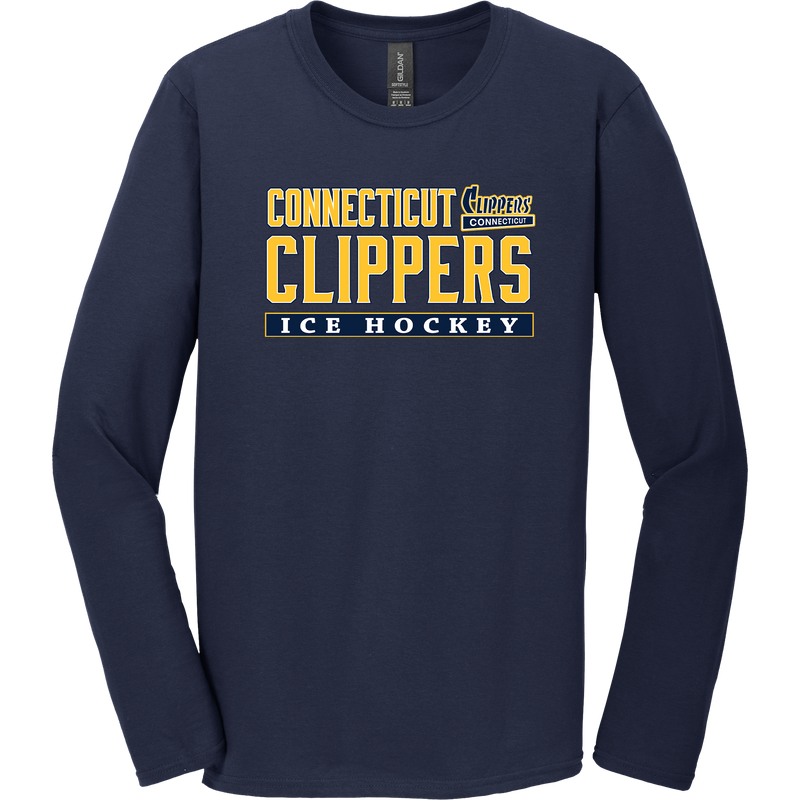 CT Clippers Softstyle Long Sleeve T-Shirt