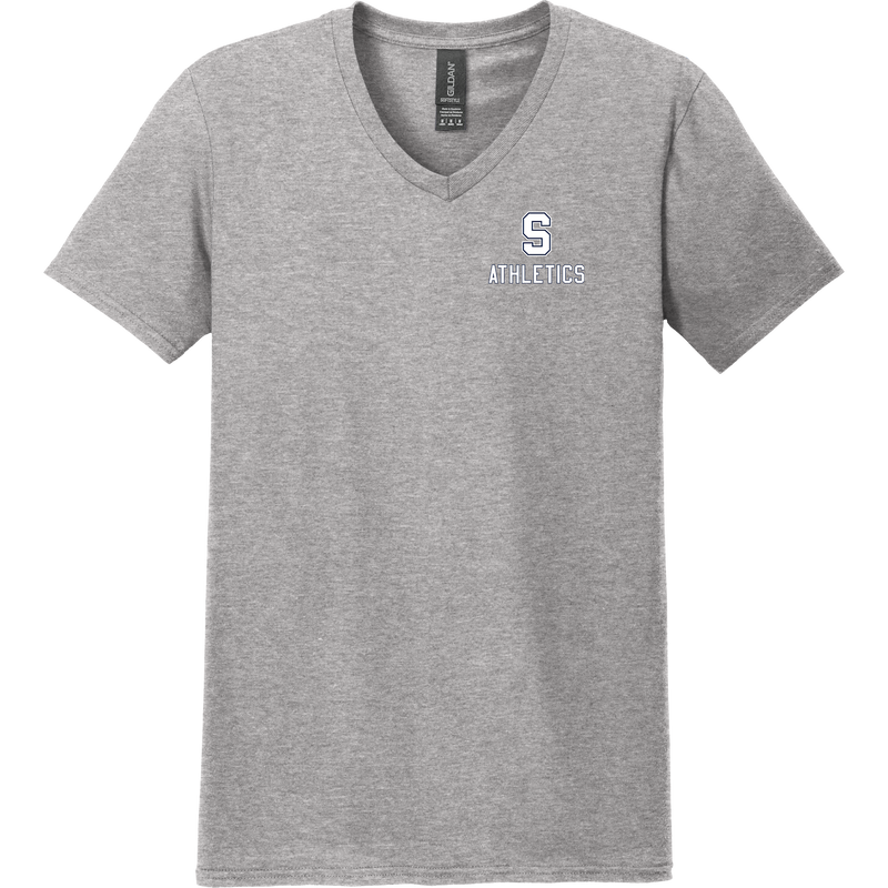 Midd South Athletics Softstyle V-Neck T-Shirt