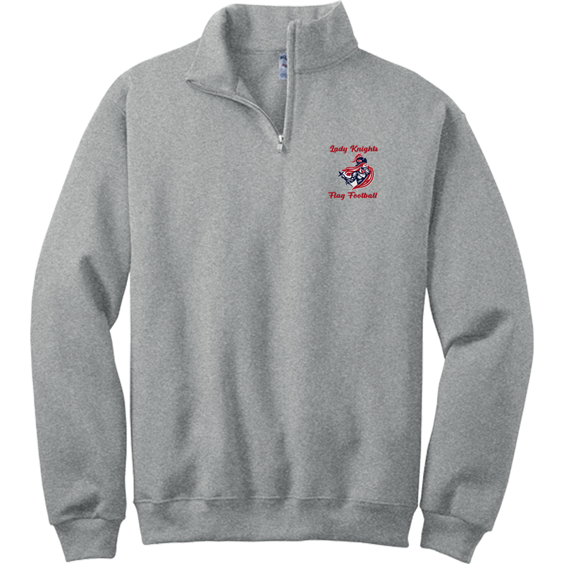 Kennedy Lady Knights NuBlend 1/4-Zip Cadet Collar Sweatshirt