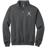 Randolph Middle School NuBlend 1/4-Zip Cadet Collar Sweatshirt