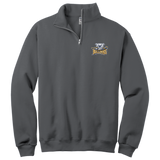 Biggby Bulldogs Tier 2 NuBlend 1/4-Zip Cadet Collar Sweatshirt