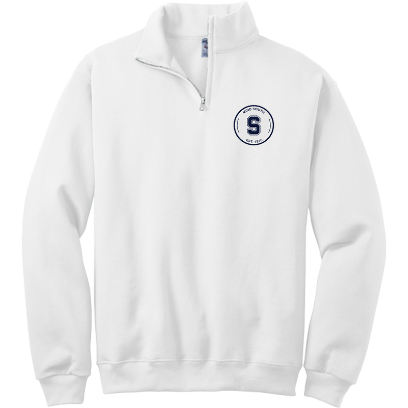 Midd South FBLA NuBlend 1/4-Zip Cadet Collar Sweatshirt