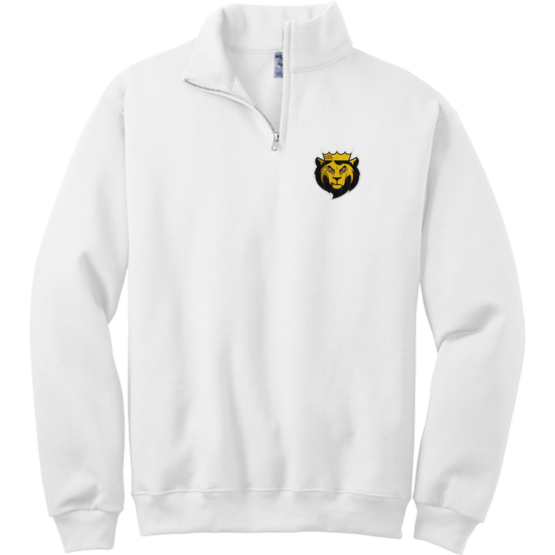 King's College NuBlend 1/4-Zip Cadet Collar Sweatshirt