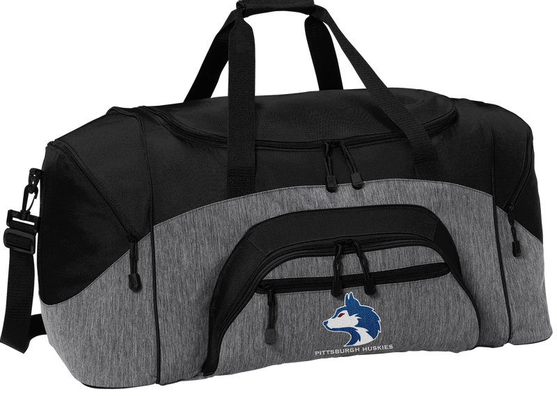 Pittsburgh Huskies Standard Colorblock Sport Duffel