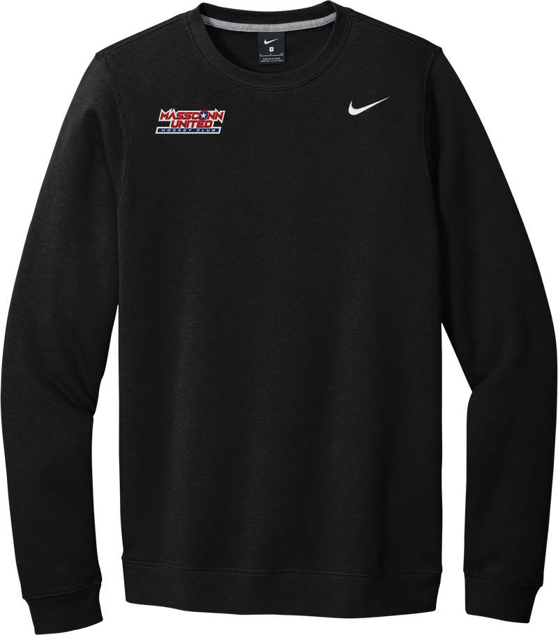 Mass Conn United Nike Club Fleece Crew