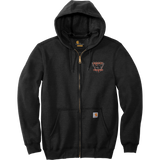 Biggby Bombers Carhartt Midweight Hooded Zip-Front Sweatshirt
