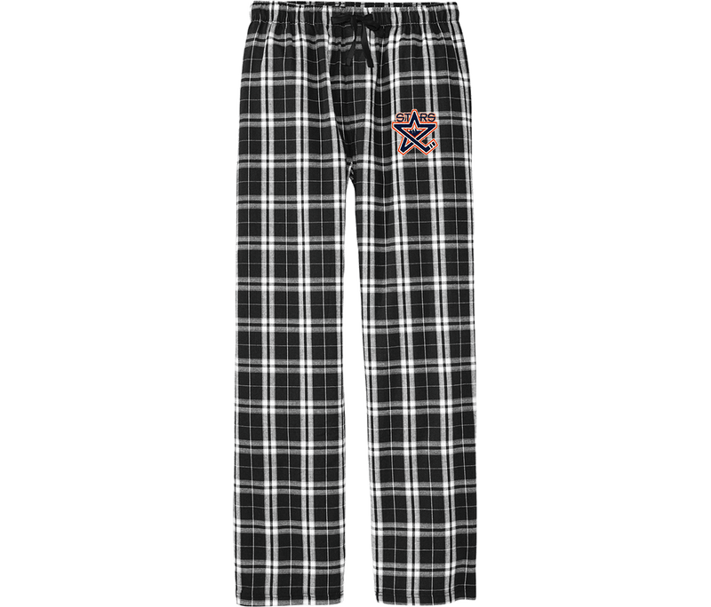 NY Stars Flannel Plaid Pant