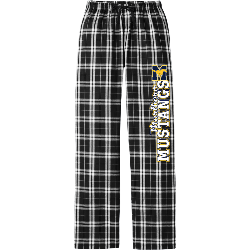 Marlboro Track and Field Women's Flannel Plaid Pant