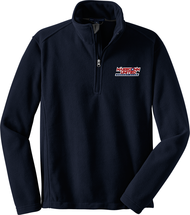 Mass Conn United Value Fleece 1/4-Zip Pullover