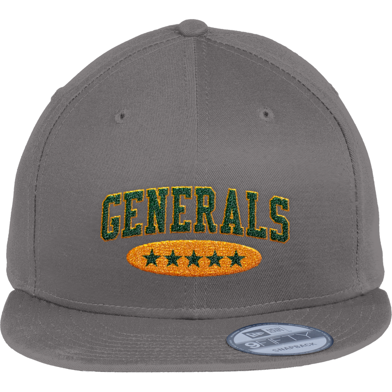 Red Bank Generals New Era Flat Bill Snapback Cap