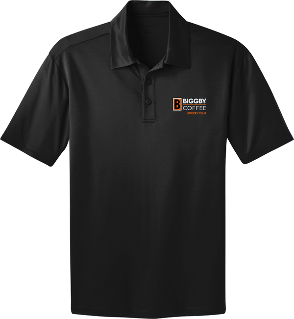 Biggby Coffee Hockey Club Adult Silk Touch Performance Polo