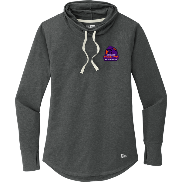 Chicago Phantoms New Era Ladies Sueded Cotton Blend Cowl Tee