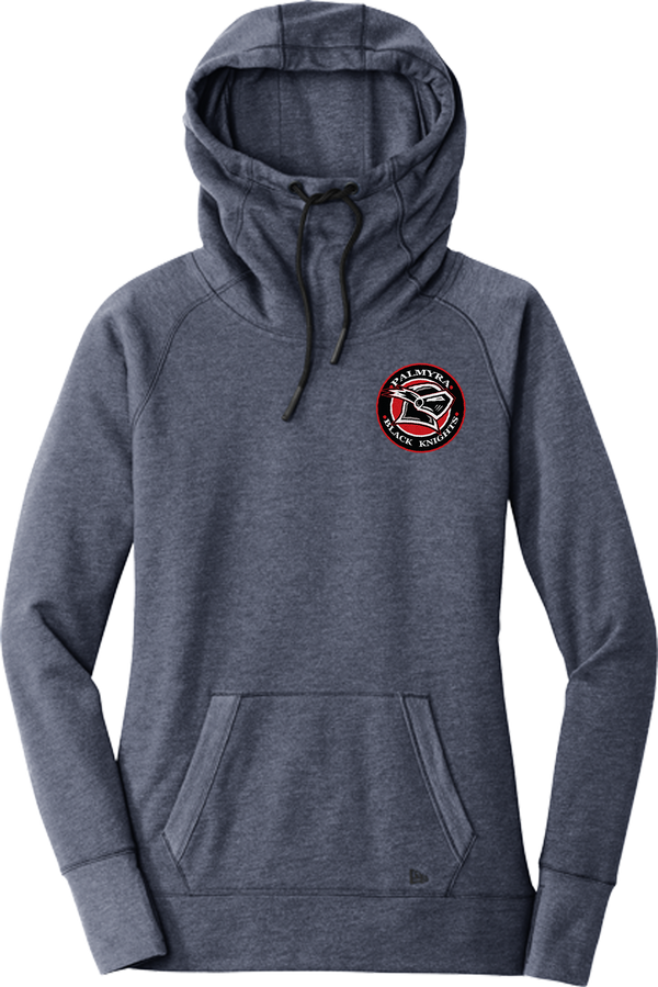 Palmyra Black Knights New Era Ladies Tri-Blend Fleece Pullover Hoodie