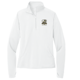 HVM Bulldogs Ladies Sport-Wick Stretch 1/4-Zip Pullover