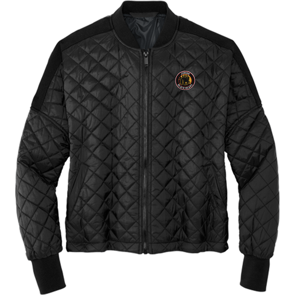 MD Jr. Black Bears Mercer+Mettle Womens Boxy Quilted Jacket