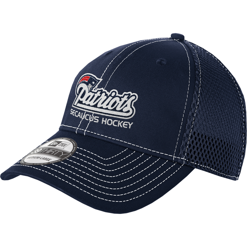 Secaucus Patriots New Era Stretch Mesh Contrast Stitch Cap