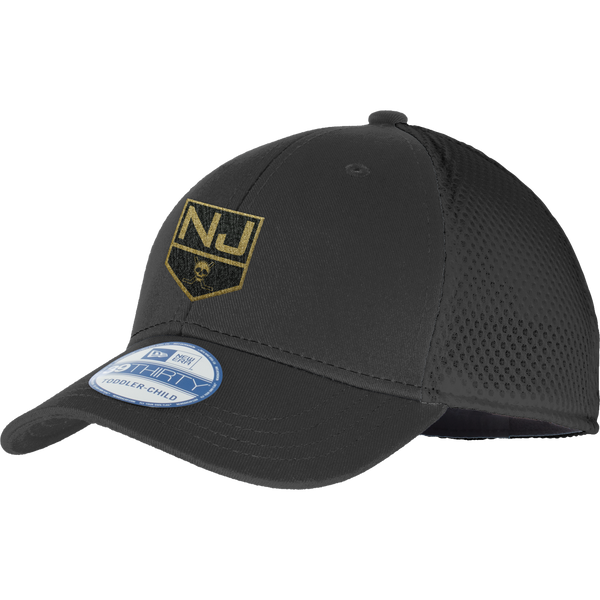 NJ Raiders New Era Youth Stretch Mesh Cap