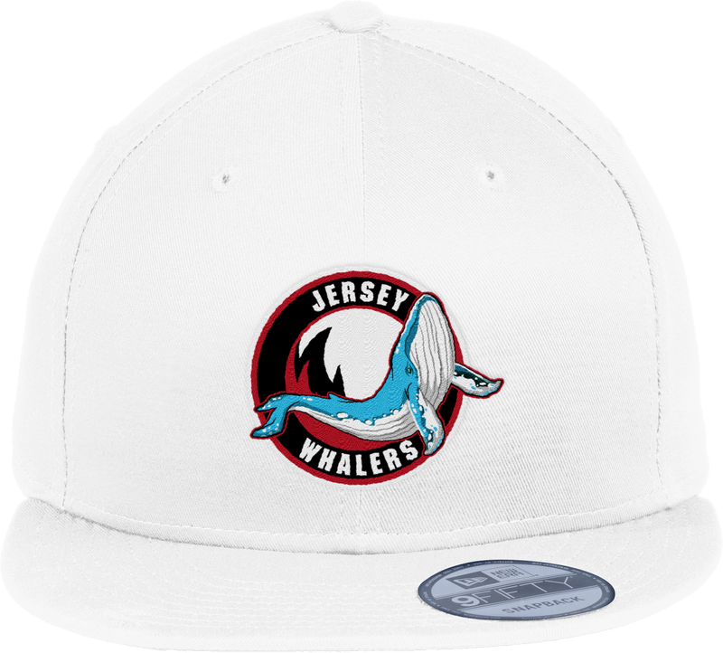 Jersey Shore Whalers New Era Flat Bill Snapback Cap