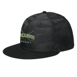 HVM Bulldogs New Era Camo Flat Bill Snapback Cap