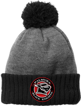 Palmyra Black Knights New Era Colorblock Cuffed Beanie