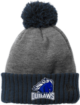 Brandywine Outlaws New Era Colorblock Cuffed Beanie