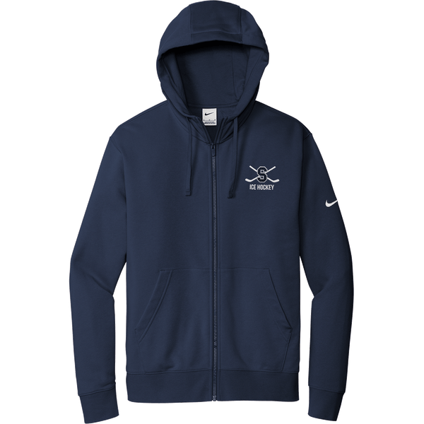 Midd South Hockey Nike Club Fleece Sleeve Swoosh Full-Zip Hoodie