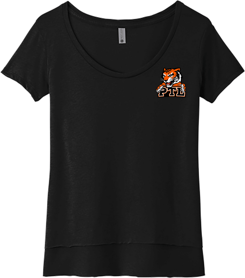 Princeton Tiger Lilies Womens Festival Scoop Neck Tee