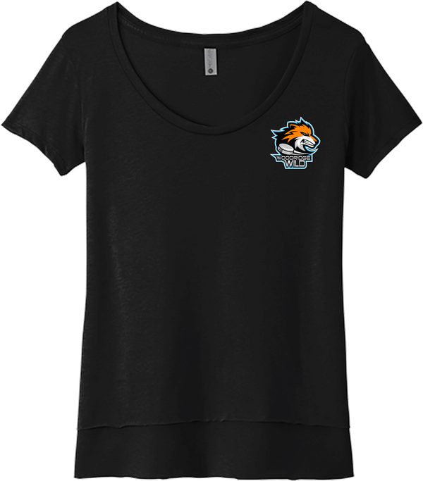 Woodridge Wild Womens Festival Scoop Neck Tee