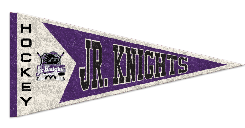 Old Bridge Jr. Knights Premium Felt Pennant 18" Wide