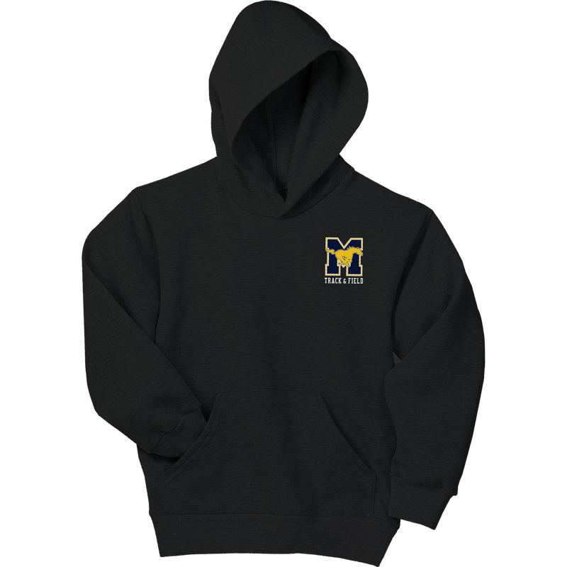 Marlboro Track and Field Youth EcoSmart Pullover Hooded Sweatshirt