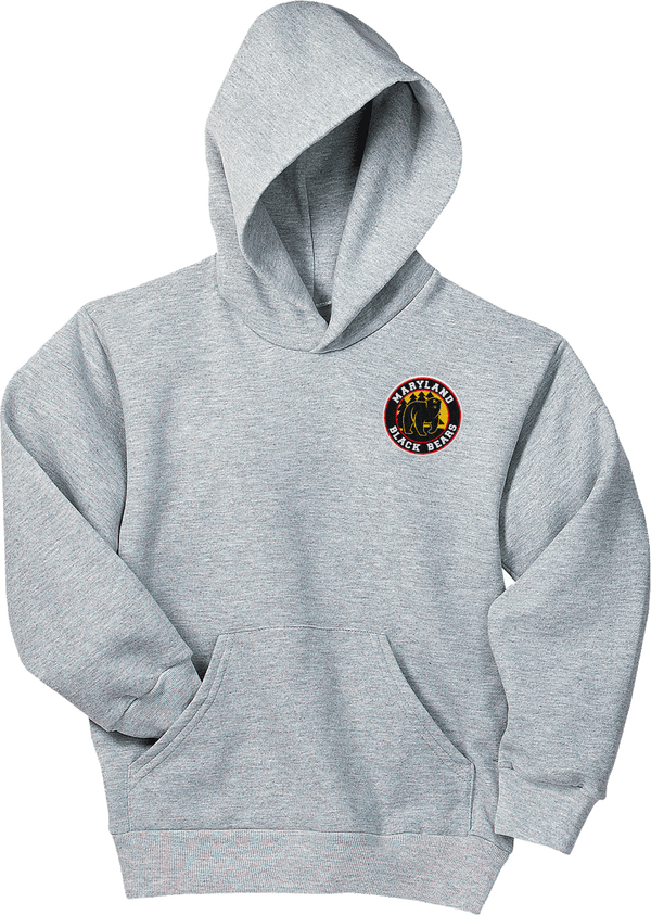 Maryland Black Bears Youth EcoSmart Pullover Hooded Sweatshirt