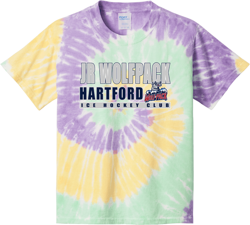 Hartford Jr. Wolfpack Youth Tie-Dye Tee