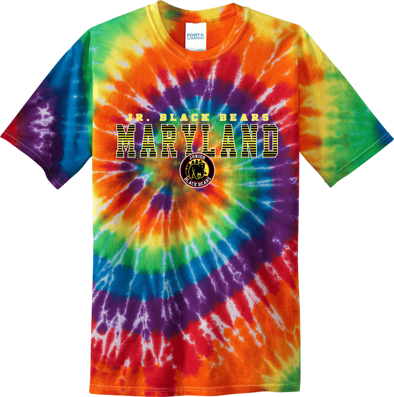 MD Jr. Black Bears Youth Tie-Dye Tee