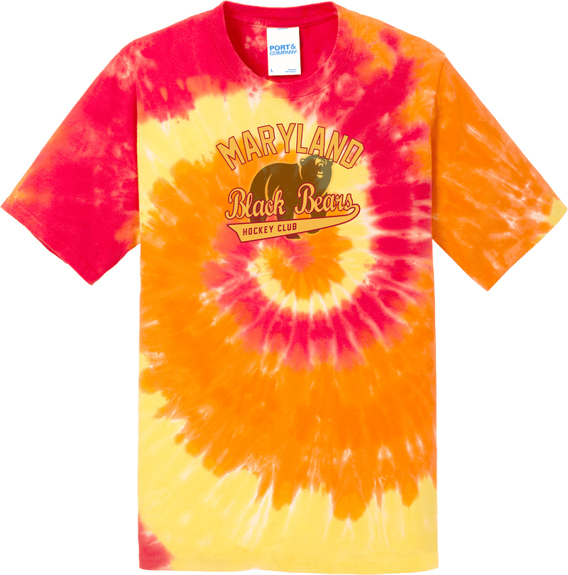 Maryland Black Bears Youth Tie-Dye Tee