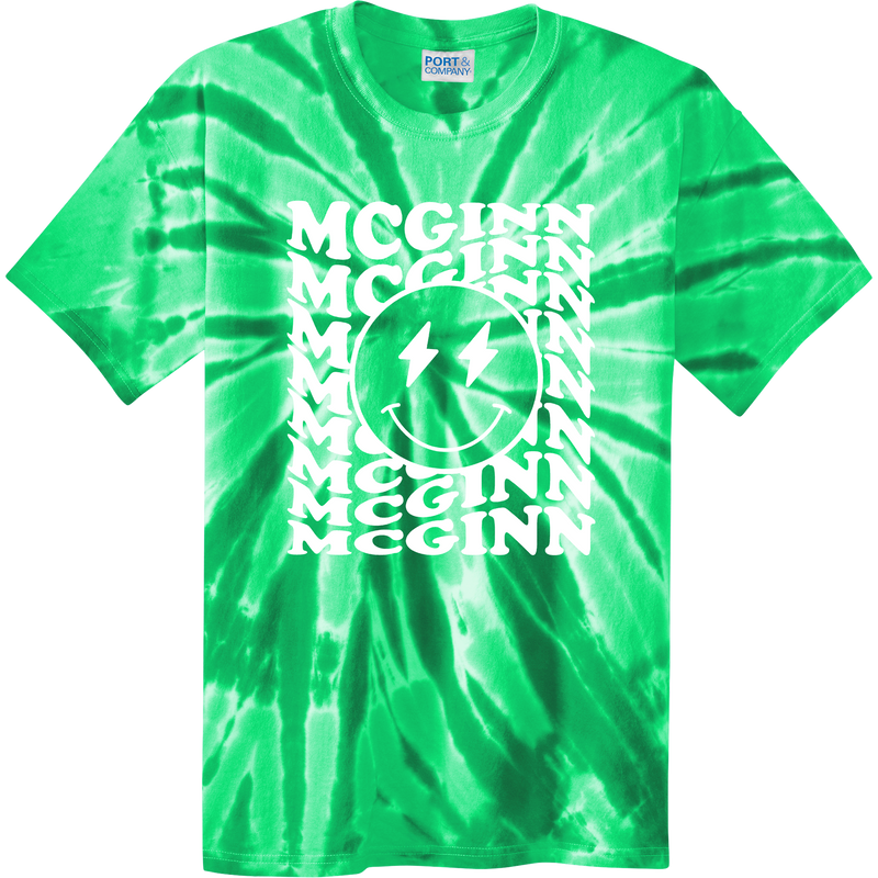 McGinn Adult "Smiley" Tie-Dye Tee