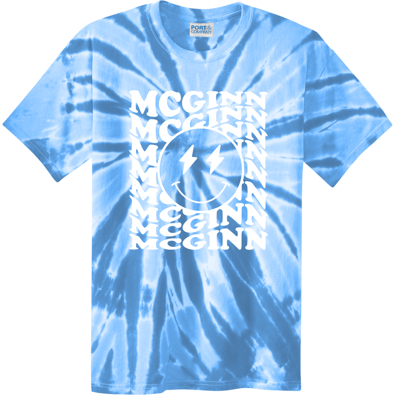 McGinn Adult "Smiley" Tie-Dye Tee