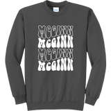 McGinn "Groovy" Core Fleece Crewneck Sweatshirt