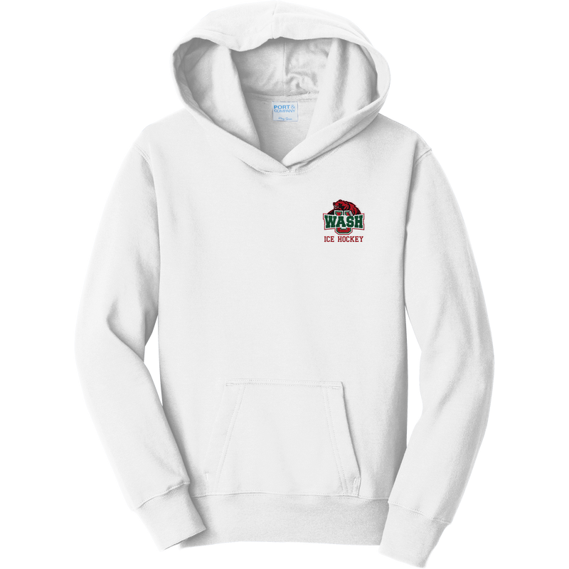 Wash U Youth Fan Favorite Fleece Pullover Hooded Sweatshirt