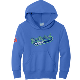 New England Prospx Youth Core Fleece Pullover Hooded Sweatshirt