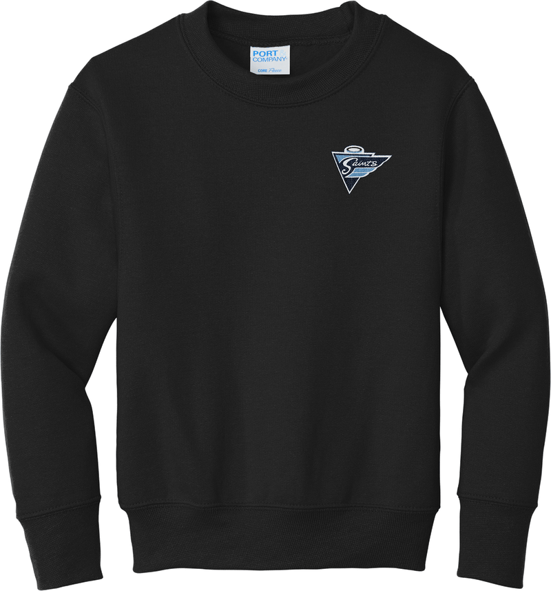 Ramapo Saints Youth Core Fleece Crewneck Sweatshirt