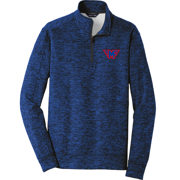 Mid-Fairfield PosiCharge Electric Heather Fleece 1/4-Zip Pullover