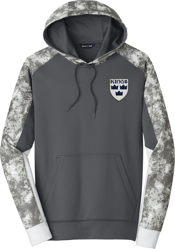 North Jersey Kings Sport-Wick Mineral Freeze Fleece Colorblock Hooded Pullover