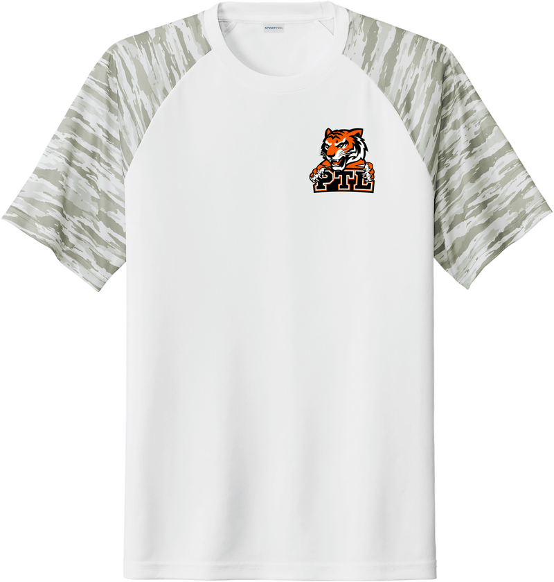 Princeton Tiger Lilies Drift Camo Colorblock Tee