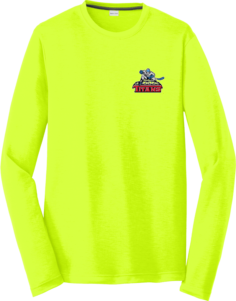 NJ Titans Long Sleeve PosiCharge Competitor Cotton Touch Tee