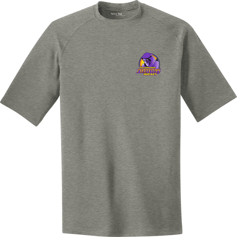 Youngstown Phantoms PosiCharge Tri-Blend Wicking Raglan Tee