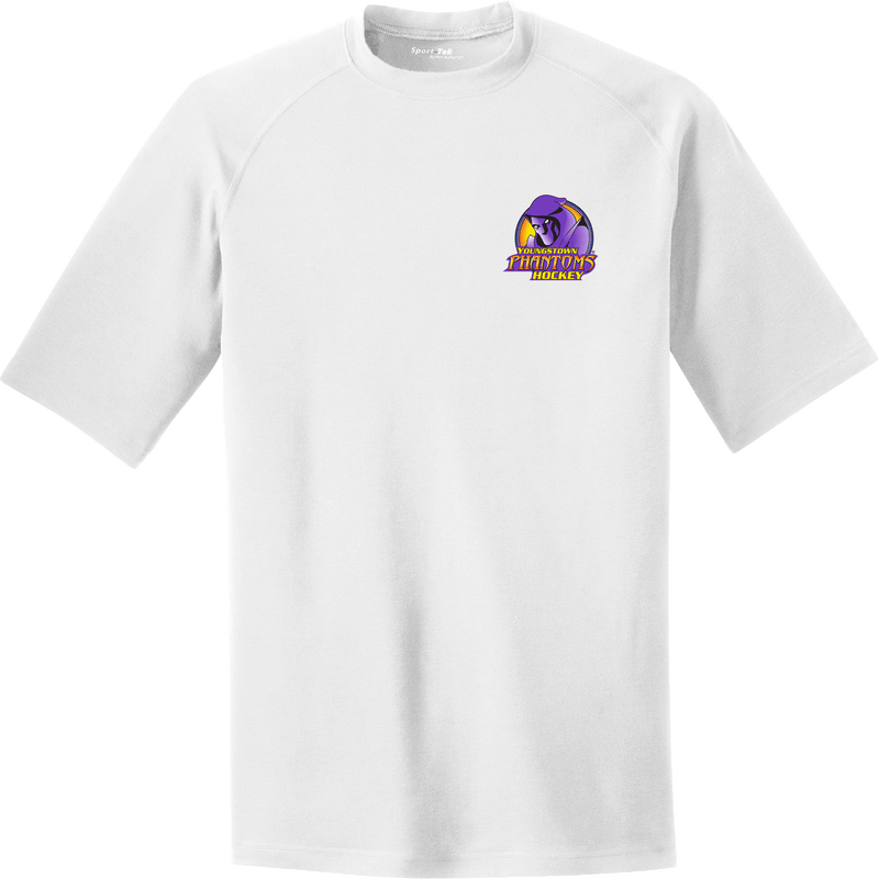 Youngstown Phantoms PosiCharge Tri-Blend Wicking Raglan Tee