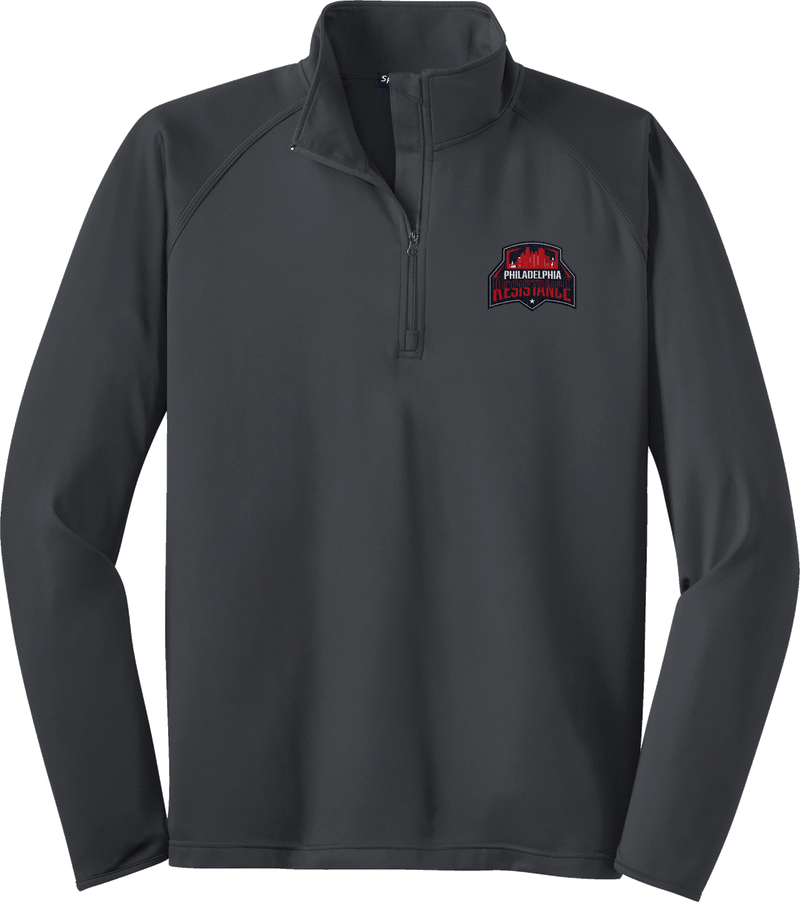 Philadelphia Resistance Sport-Wick Stretch 1/4-Zip Pullover